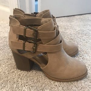 Tan Booties